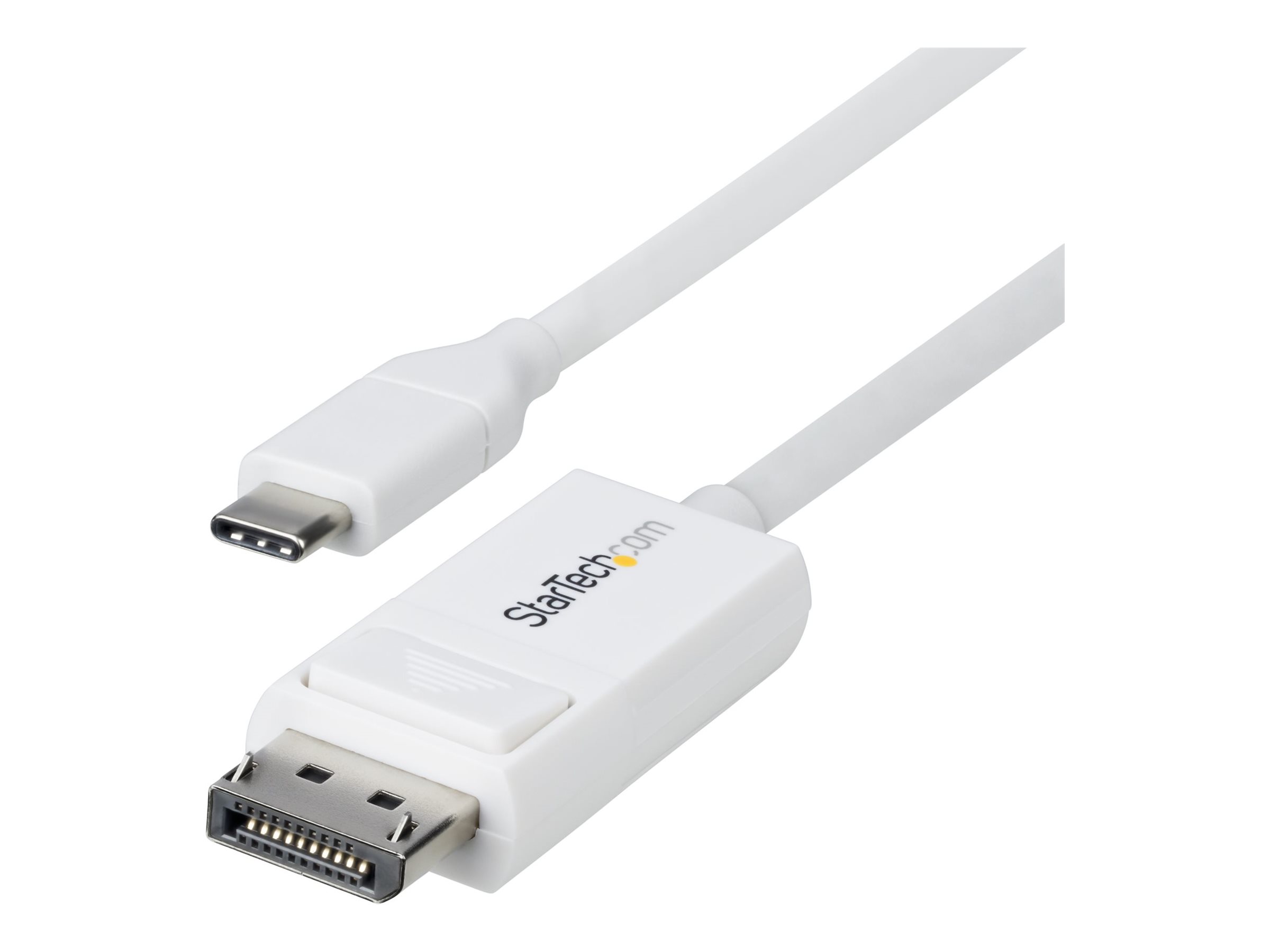 StarTech.com 6.6ft (2m) USB C to DisplayPort 1.2 Cable, Bidirectional - DisplayPort-Kabel - 24 pin USB-C (M)