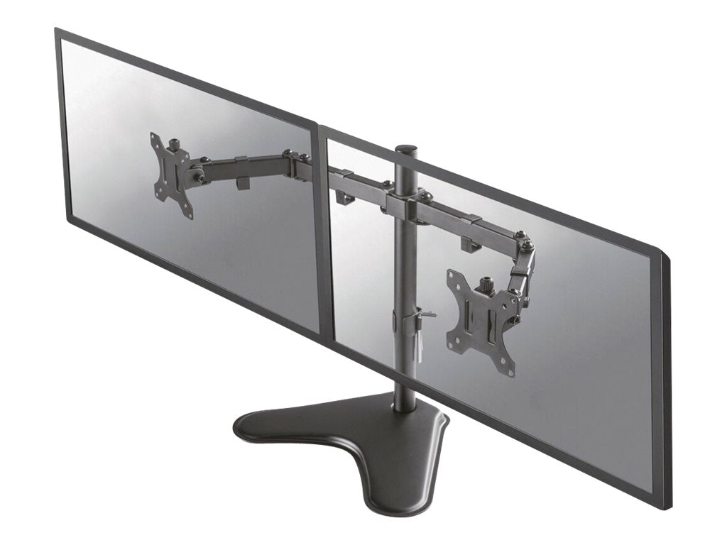 Neomounts FPMA-D550DD - Aufstellung - Voll beweglich - für 2 LCD-Displays - Schwarz - Bildschirmgröße 25.4-81.3 cm (10"-32")