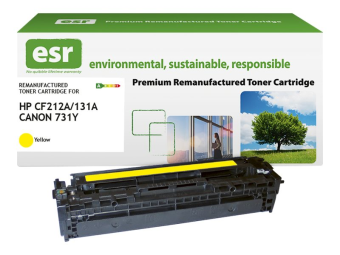 Armor ESR - Gelb - kompatibel - wiederaufbereitet - Tonerpatrone (Alternative zu: HP CF212A)