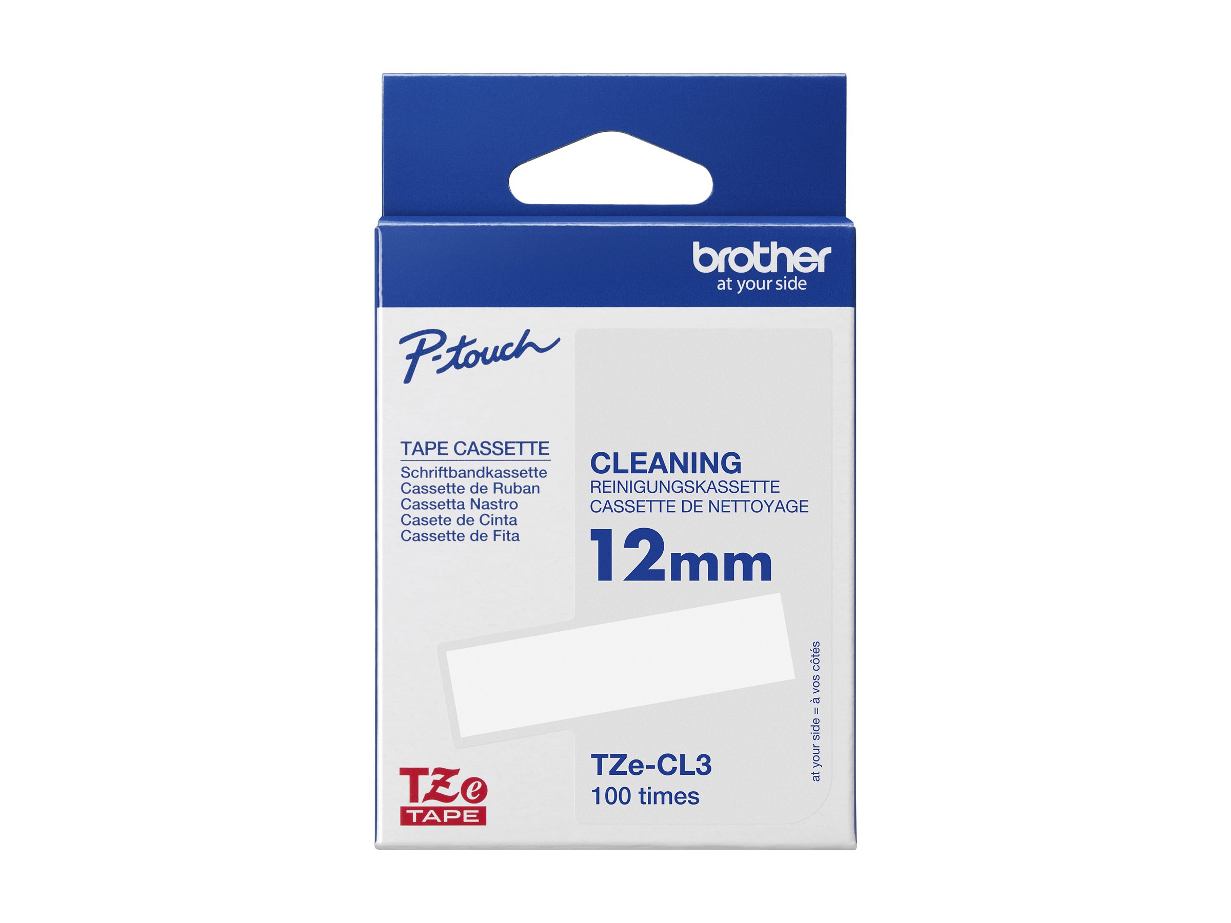Brother TZe-CL3 - Rolle (1,2 cm) 1 Kassette(n) Reinigungsband