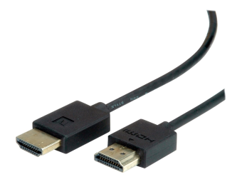 ROLINE HDMI-Kabel mit Ethernet - HDMI männlich zu HDMI männlich