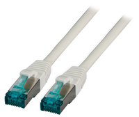 EFB Elektronik RJ45 Patchkabel Cat.6a SFTP LSZH grau - Kabel - Netzwerk