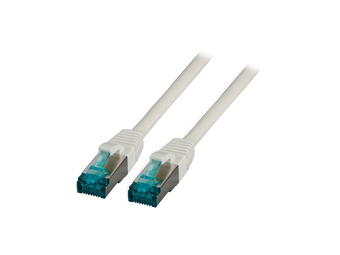 EFB Elektronik RJ45 Patchkabel Cat.6a SFTP LSZH grau - Kabel - Netzwerk