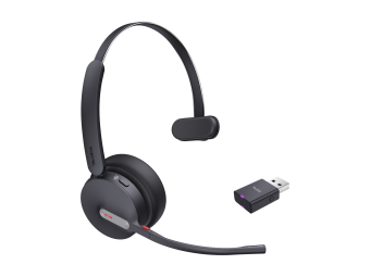 Yealink WH64 Hybrid Mono - Headset - On-Ear - DECT  Bluetooth