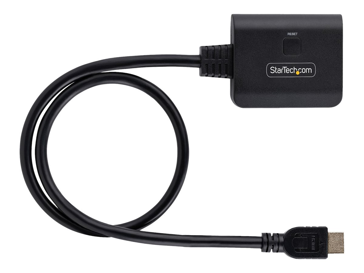 StarTech.com 2-Port HDMI Splitter 4K, HDMI Splitter