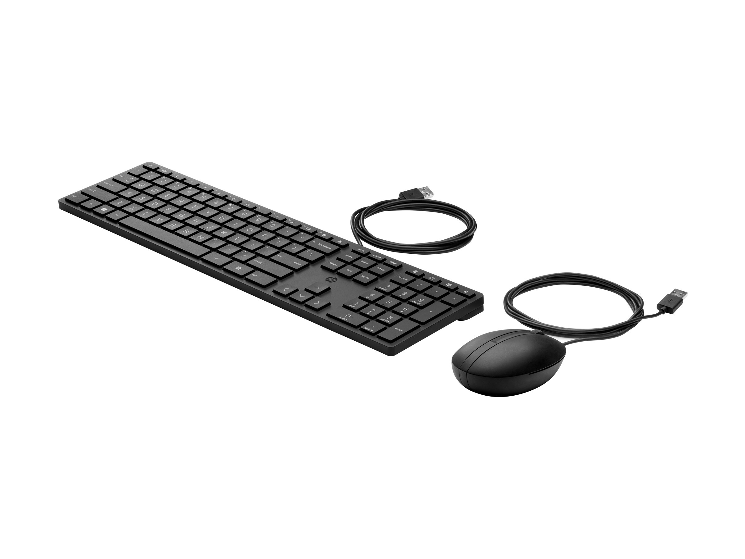 HP Desktop 320MK - Tastatur-und-Maus-Set - Dänisch