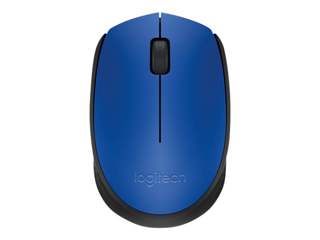 Logitech M171 - Maus - rechts- und linkshändig - kabellos - 2.4 GHz - kabelloser Empfänger (USB)