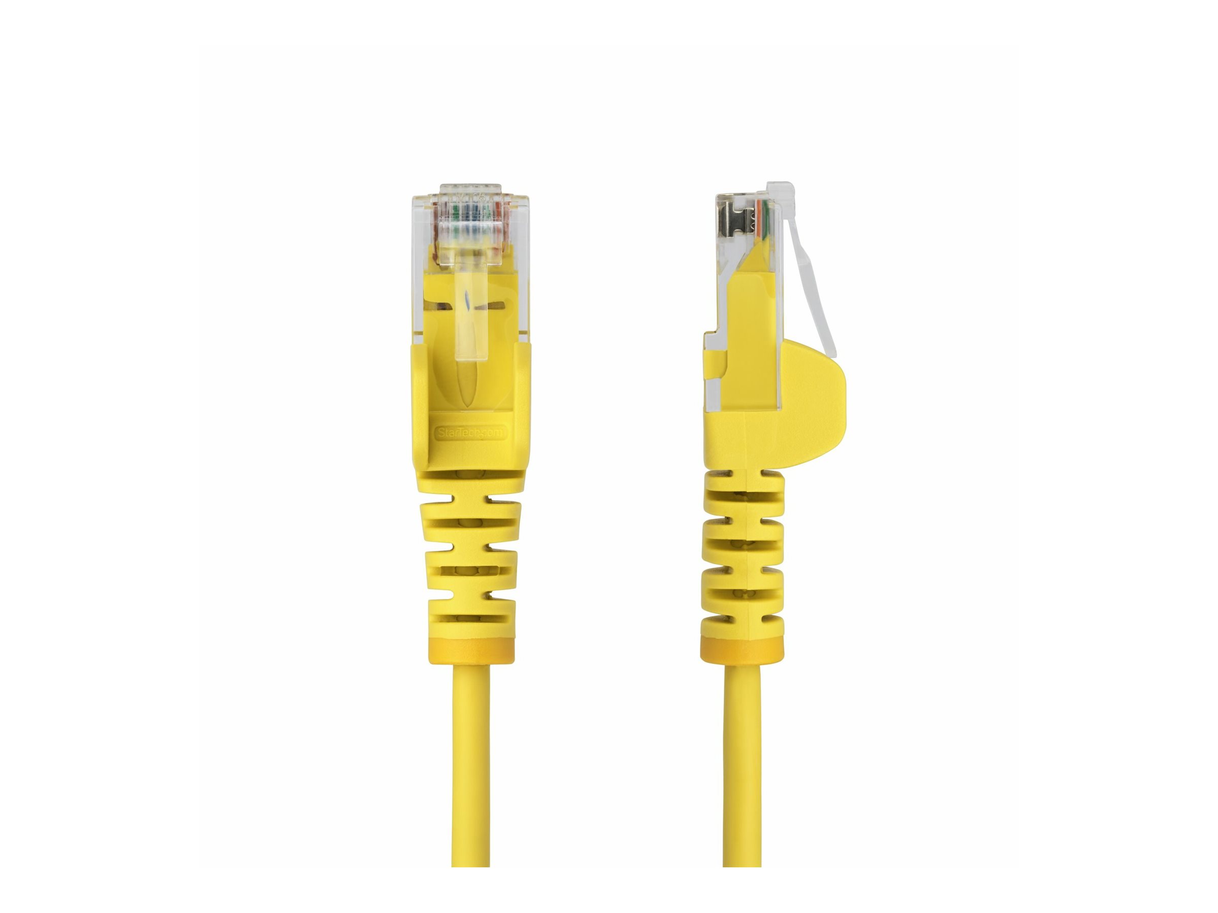 StarTech.com 1.5m Yellow Slim CAT6 Ethernet Cable, Snagless, 28AWG, LSZH - Patch-Kabel - RJ-45 (M)