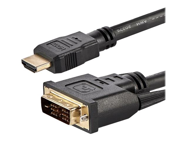 StarTech.com 6ft (1.8m) HDMI to DVI Cable DVI-D to HDMI Display Cable (1920x1200p)
