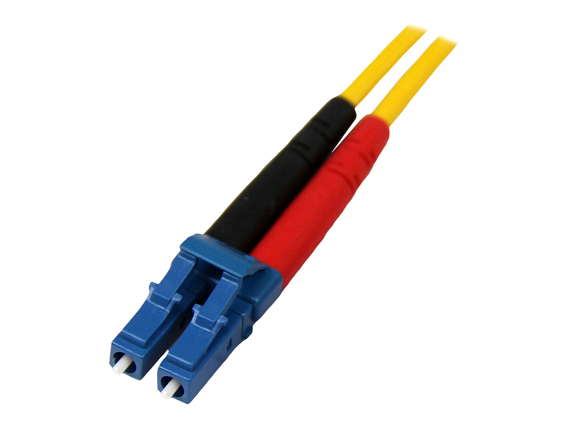 StarTech.com 1m Fiber Optic Cable - Single-Mode Duplex 9125 - LSZH - LCLC - OS1 - LC to LC Fiber Patch Cable (SMFIBLCLC1)
