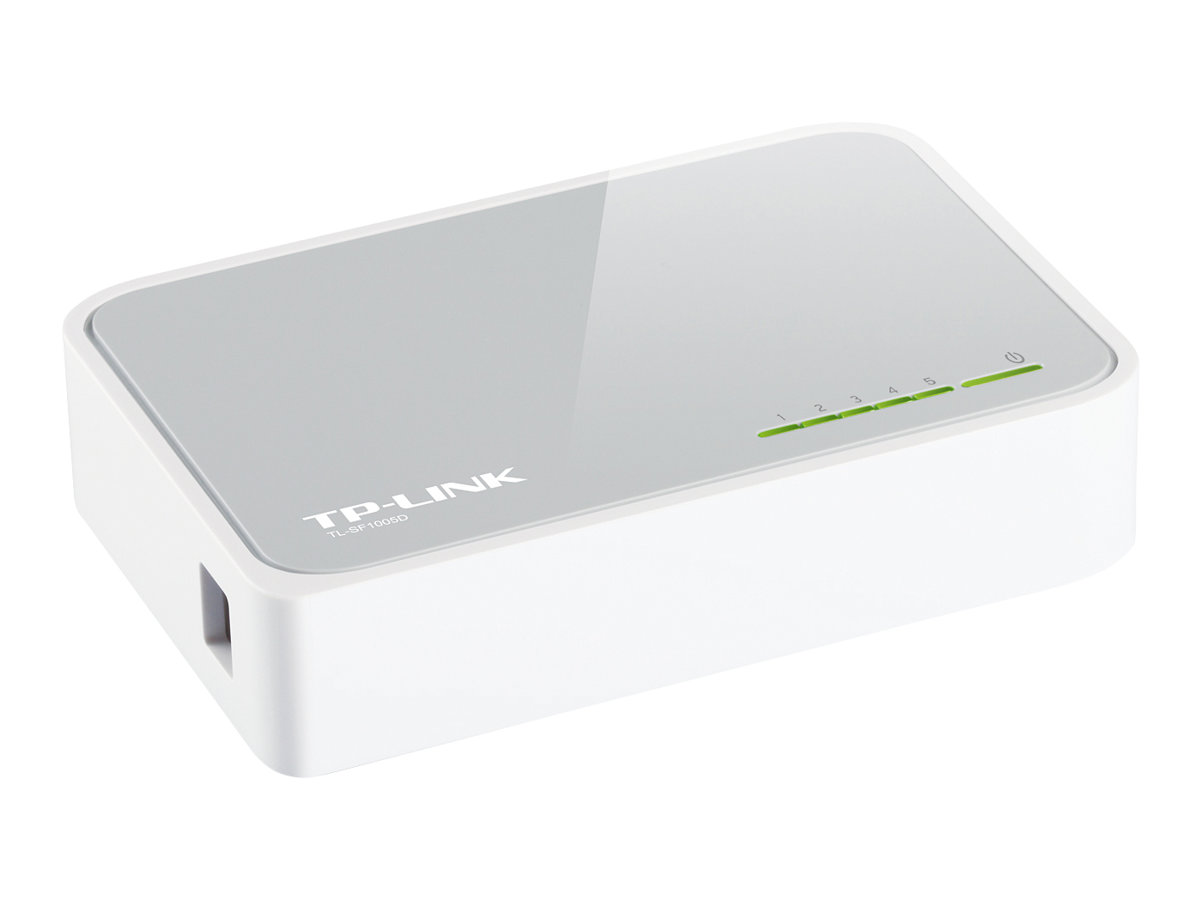 TP-LINK TL-SF1005D 5-Port 10100Mbps Desktop Switch