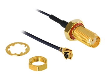 Delock Antennenkabel - I-PEX Stecker zu SMA Gefäß