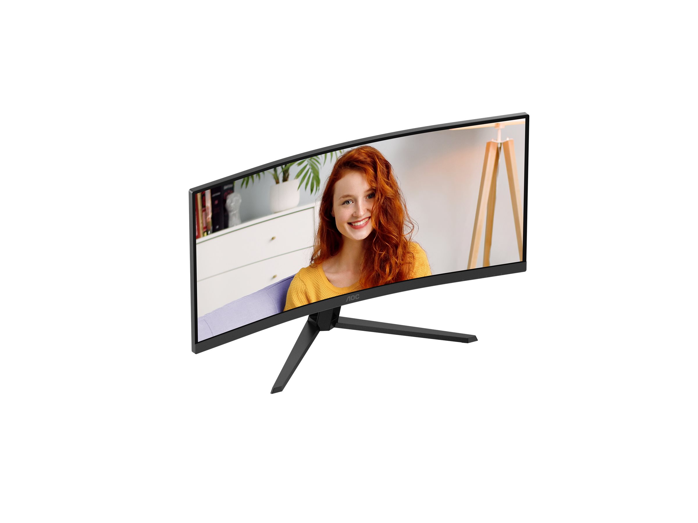AOC Basic-line CU34B3E - B3 Series - LED-Monitor - gebogen - 86.36 cm (34")