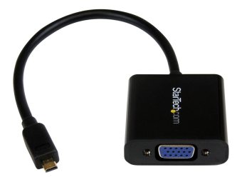 StarTech.com Micro HDMI auf VGA Adapter Konverter für Tablet Smartphones Ultrabook -Micro HD Stecker zu VGA Buchse