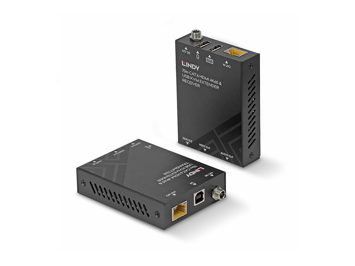 Lindy Sender und Empfänger - KVM-Audio-USB-Extender