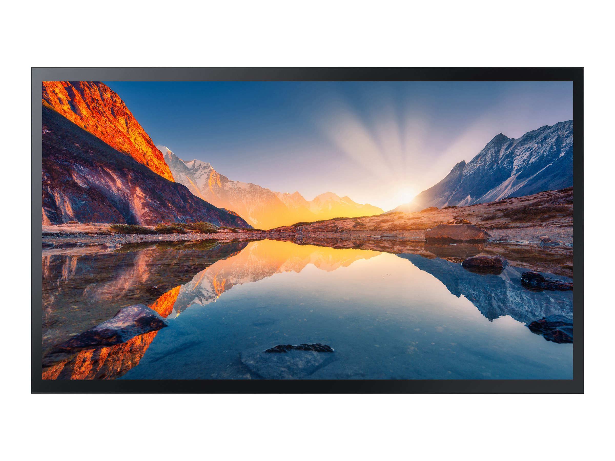 Samsung QM55B-T - 138 cm (55") Diagonalklasse QMB Series LCD-Display mit LED-Hintergrundbeleuchtung - Digital Signage - mit Touchscreen - Tizen OS - 4K UHD (2160p)
