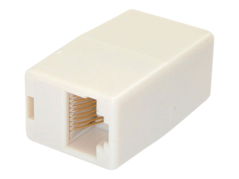 StarTech.com Cat5e RJ45 Netzwerkkabel Koppler  Verbinder - Patchkabel Modular Kupplung - Buchse  Buchse - Weiß - Netzwerkkoppler - RJ-45 (W)