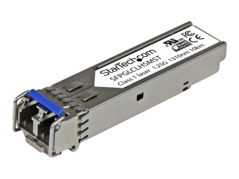 StarTech.com Cisco kompatibles Gigabit SFP Transceiver Modul SM LC - Mini-GBIC bis 10Km - Glasfaser Transceiver mit 1310nm 1000Base-LH - SFP (Mini-GBIC)-
