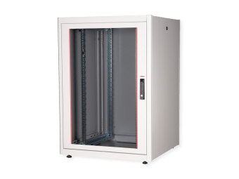 ROLINE Basic - Schrank Netzwerkschrank - Glas Tür 800 x 800 (B x T)