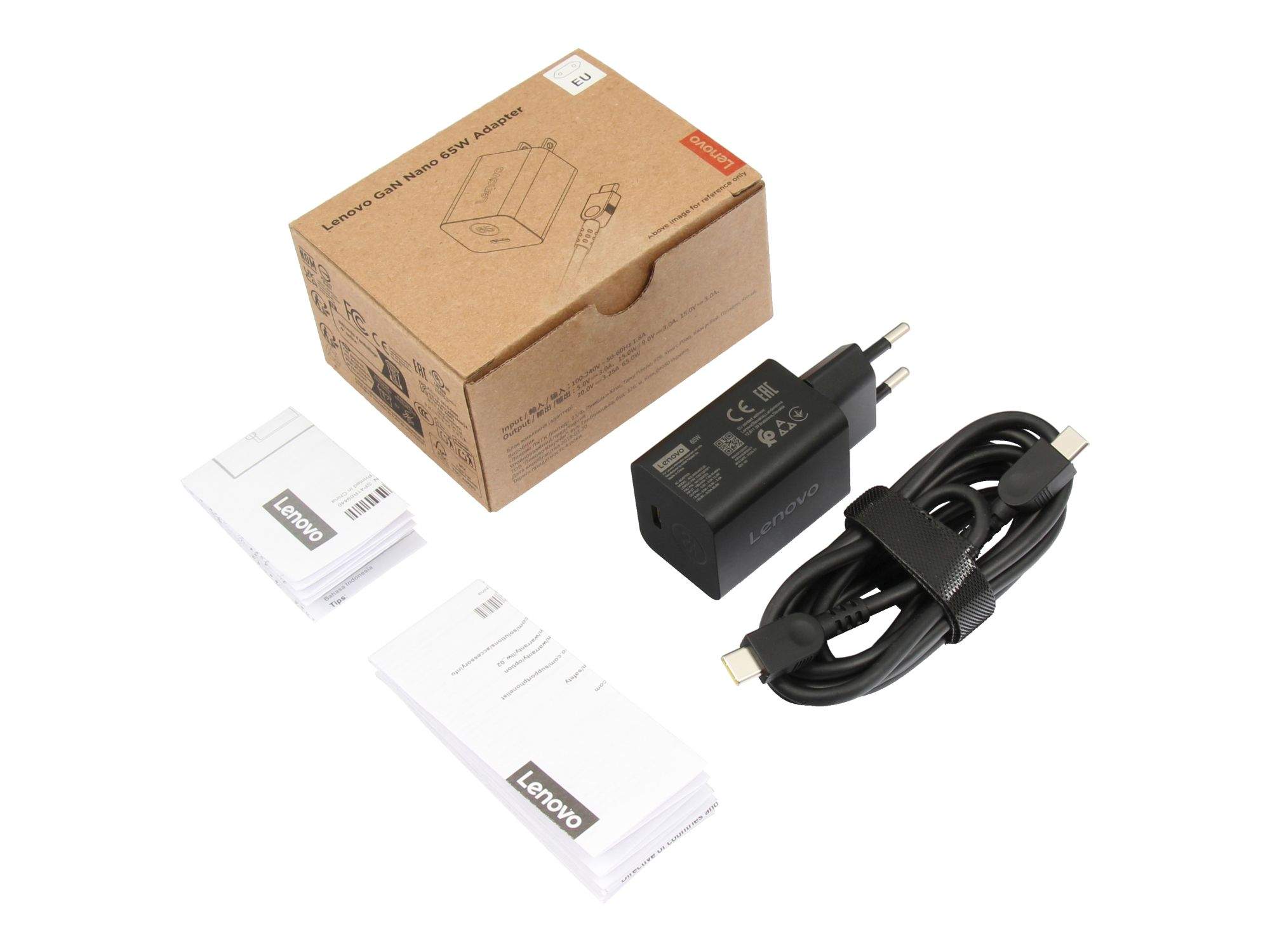 Lenovo Nano - Netzteil - GaN - 65 Watt (24 pin USB-C)