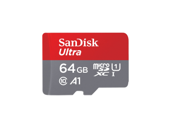 SanDisk Ultra - Flash-Speicherkarte (microSDXC-an-SD-Adapter inbegriffen)