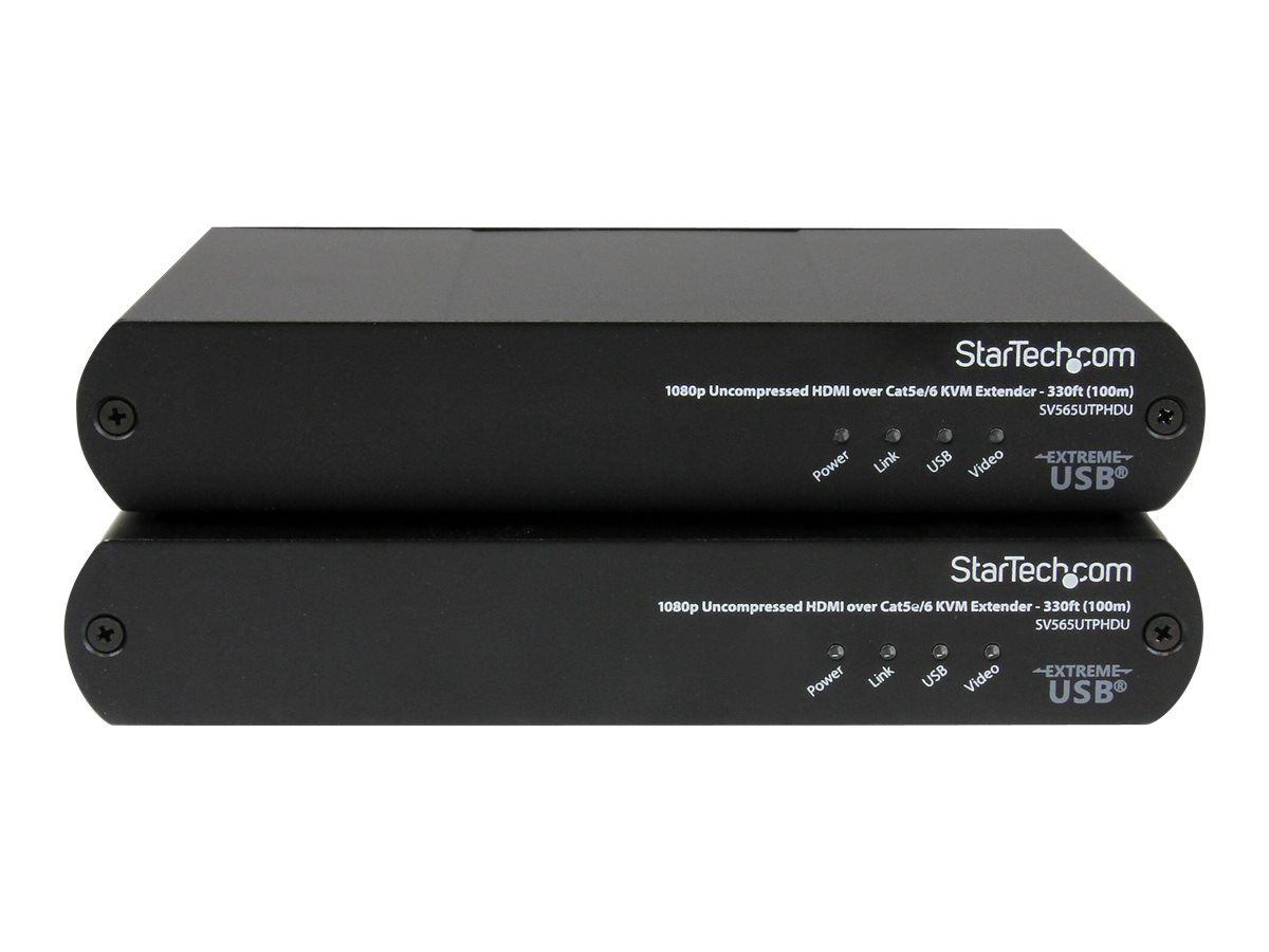 StarTech.com USB HDMI über Cat5e  6 KVM Konsolen Extender mit 1080p unkomprimiertem Video