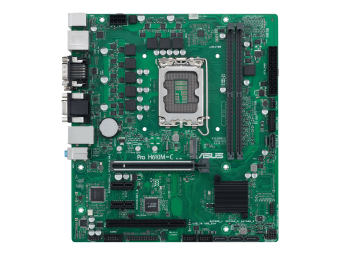 ASUS Pro H610M-C-CSM - Motherboard - micro ATX - LGA1700-Sockel - H610 Chipsatz - USB 3.2 Gen 1 USB 3.2 Gen 2 - Gigabit LAN - Onboard-Grafik (CPU erforderlich)