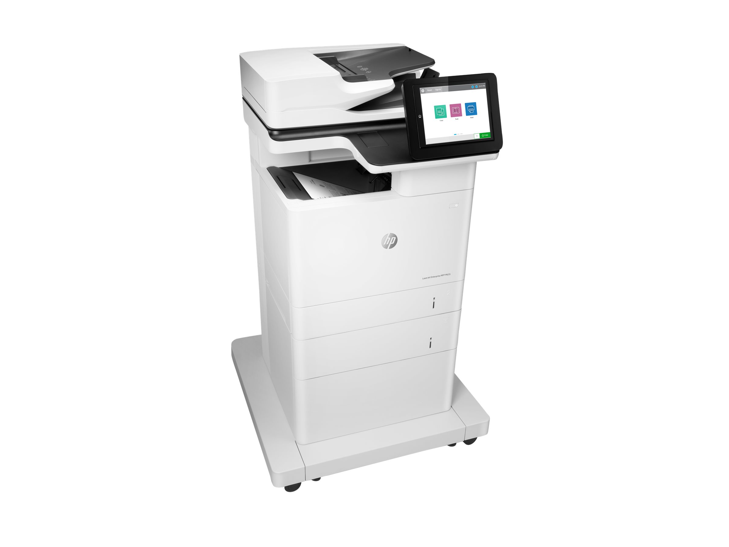 HP LaserJet Enterprise MFP M635fht - Multifunktionsdrucker - sw - Laser - 216 x 864 mm (Original)