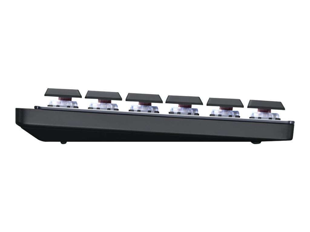 Logitech Master Series MX Mechanical - Tastatur - hinterleuchtet - kabellos - Bluetooth LE - QWERTY - Nordisch (DänischFinnischNorwegischSchwedisch)