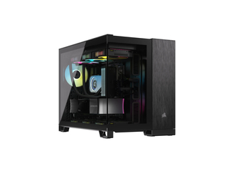 Corsair 2500X - Mid tower - micro ATX - Seitenteil mit Fenster (gehärtetes Glas)