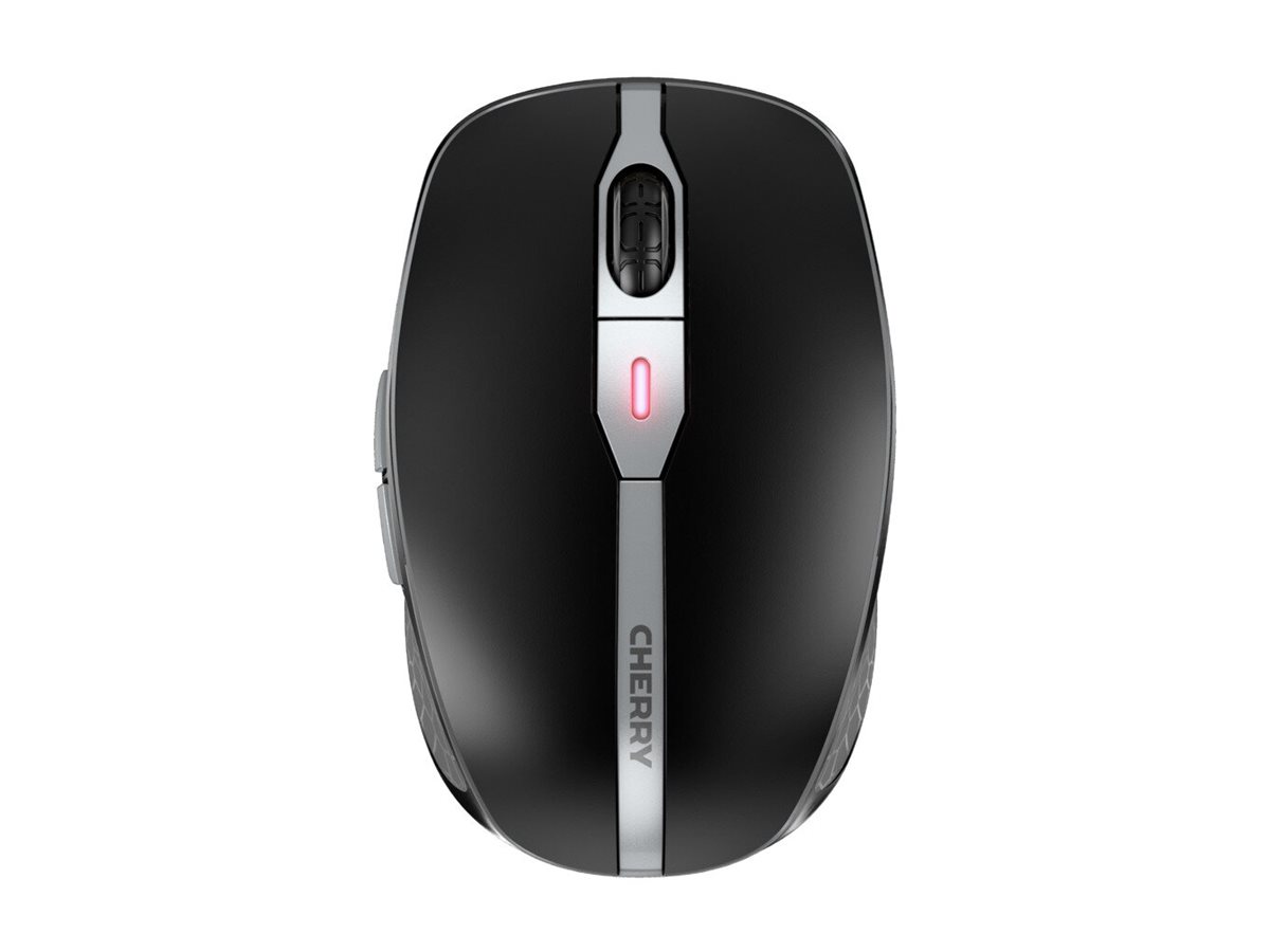 Cherry MW 9100 - Maus - 6 Tasten - kabellos - 2.4 GHz, Bluetooth 4.0 - kabelloser Empfänger (USB)