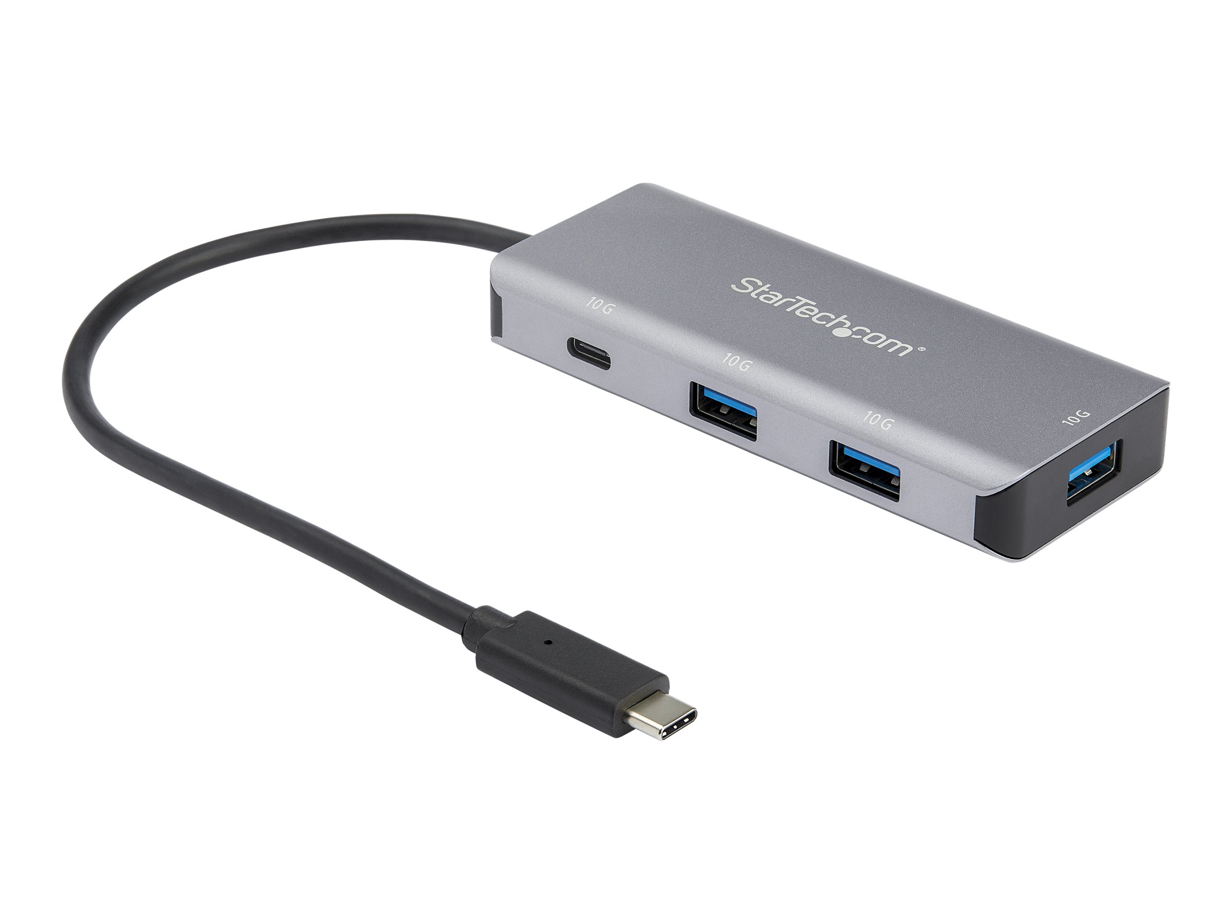 StarTech.com HB31C3A1CB 4-Port  USB-C-Hub (10 Gbits, 3 x USB-A und 1x USB-C,  25 cm USB-C Anschlusskabel)