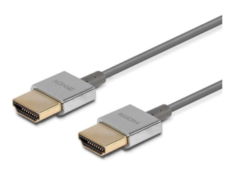 Lindy Ultra High Speed - HDMI-Kabel - HDMI männlich zu HDMI männlich - 50 cm - abgeschirmt - Schwarz - rund, unterstützt 8K 60 Hz (7680 x 4320)