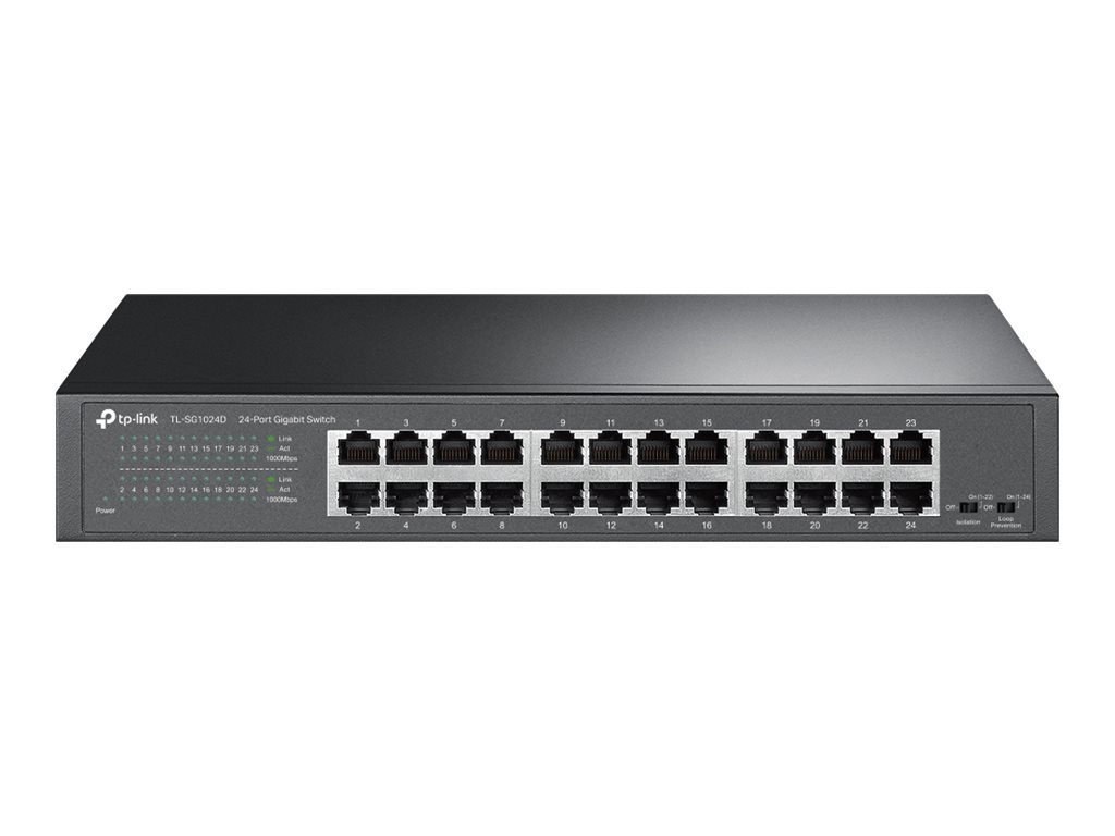 TP-LINK TL-SG1024D - Switch - 24 x 101001000
