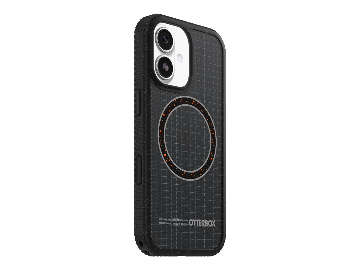 OtterBox Sole Series - Hintere Abdeckung für Mobiltelefon - MagSafe-Kompatibilität - Polycarbonat, Nylongewebe, thermoplastischer Elastomer (TPE)