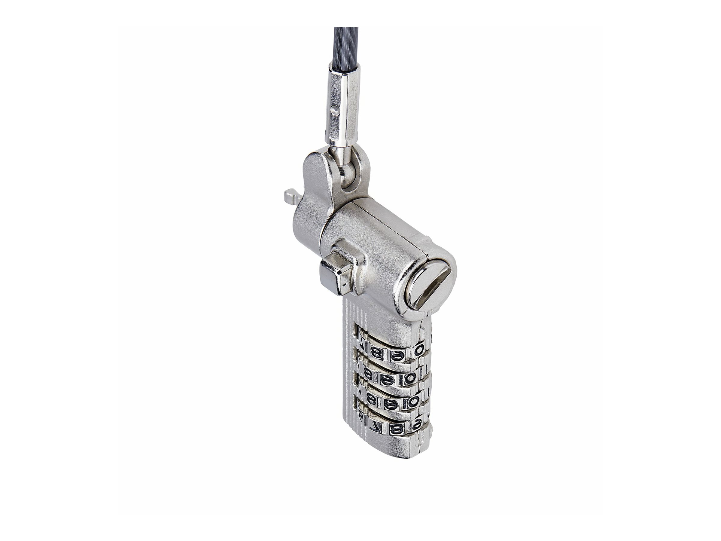 StarTech.com Serialized Laptop Lock, Works wNoble WedgeNanoK-Slot
