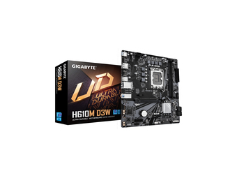 Gigabyte H610M D3W H610 S1700 mATX DDR5 - Mainboard - Intel Sockel 1700 (Core i)