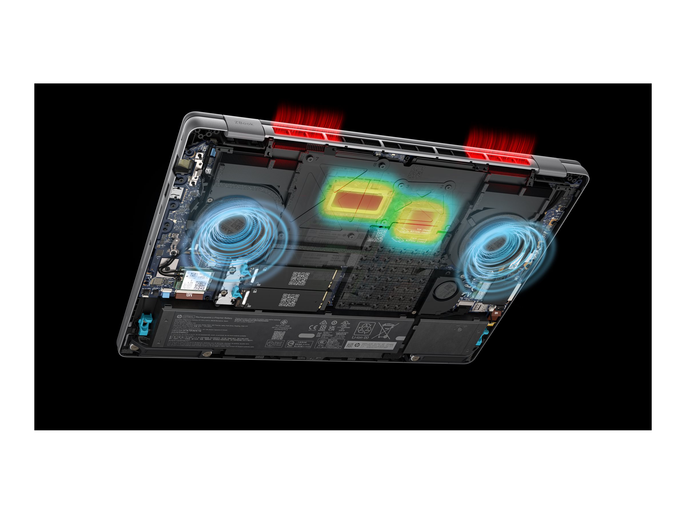 HP ZBook Fury 16 G1i Mobile Workstation - Intel Core Ultra 7 255HX  2.4 GHz - Win 11 Pro - RTX PRO 1000 Blackwell - 32 GB RAM - 1 TB SSD NVMe - 40.6 cm (16")