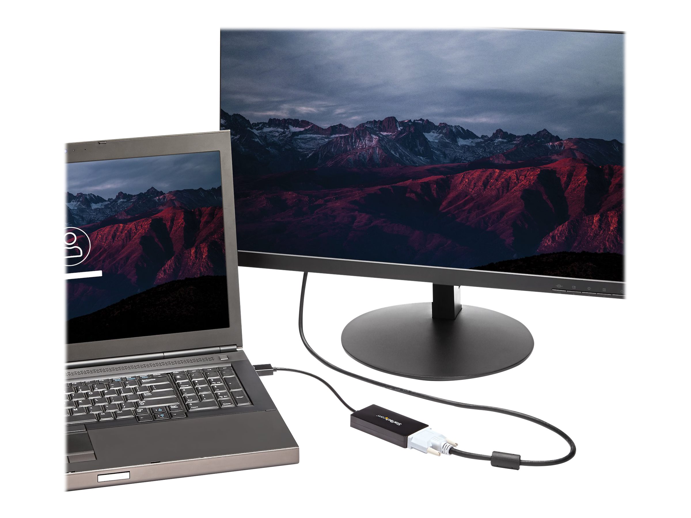 StarTech.com 3-in1 DisplayPort auf HDMI  DVI  VGA Adapter - DP zu VGA, DP zu HDMI, DP zu DVI Konverter - 1920x1200  1080p - Schwarz - Videoadapter - DisplayPort männlich zu HD-15 (VGA)