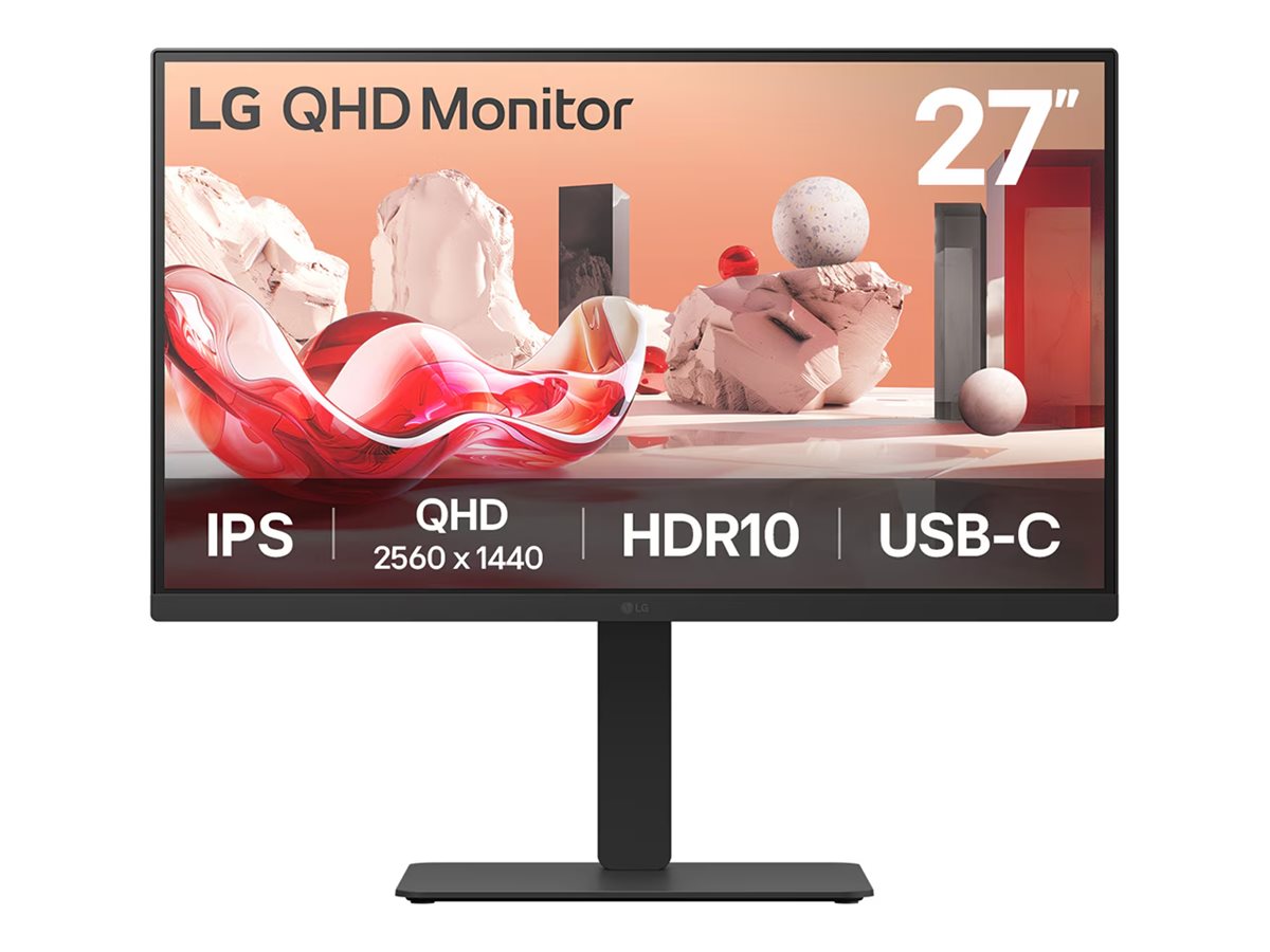 LG 27BA75QB-B - LED-Monitor - 68.4 cm (27") - 2560 x 1440 QHD @ 100 Hz
