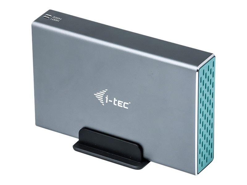 i-tec MySafe - Speichergehäuse mit Netzanzeige - 2.5 (6.4 cm)
