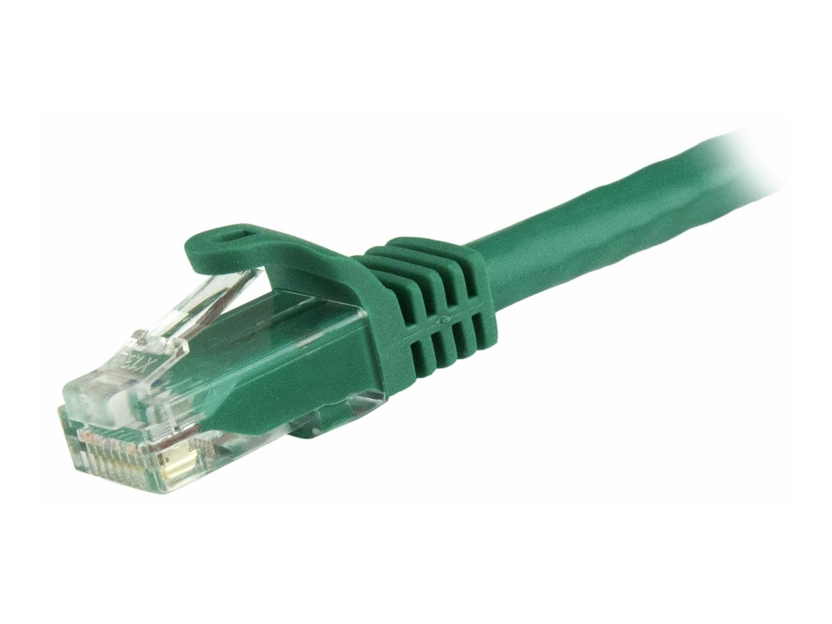 StarTech.com Startech 10m CAT6 Ethernet Cable, 10 Gigabit Snagless RJ45 650MHz 100W PoE Patch Cord, CAT 6 10GbE UTP Network Cable wStrain Relief, Green, Wiring is UL CertifiedTIA - Category 6 - 24AWG (N6PATC10MGN)