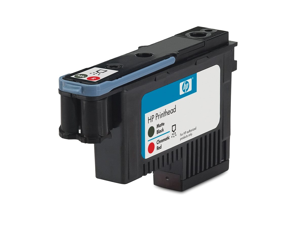 HP 73 - Mattschwarz, Chromatic Red - Druckkopf
