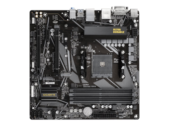 Gigabyte B550M DS3H - AMD - Socket AM4 - 3rd Generation AMD Ryzen™ 3 - 3rd Generation AMD Ryzen 5 - 3rd Generation AMD Ryzen™ 7 - 3rd... - DDR4-SDRAM - 128 GB - DIMM