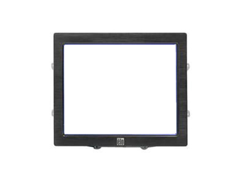 Elo Touch Solutions Elo Front-Mount Bezel - Befestigungskit - für Monitor - stainless steel, Aluminium, Stahl, kaltgewalzter Stahl - Bildschirmgröße 43.2 cm (17")