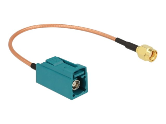 Delock Antennenkabel - FAKRA Z-Anschluss weiblich zu RP-SMA männlich