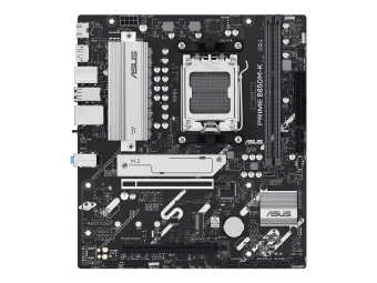 ASUS PRIME B850M-K - Motherboard - micro ATX - Socket AM5 - AMD B850 Chipsatz - USB-C 3.2 Gen 1 USB 3.2 Gen 2 USB 3.2 Gen 1 - 2.5 Gigabit LAN - Onboard-Grafik (CPU erforderlich)