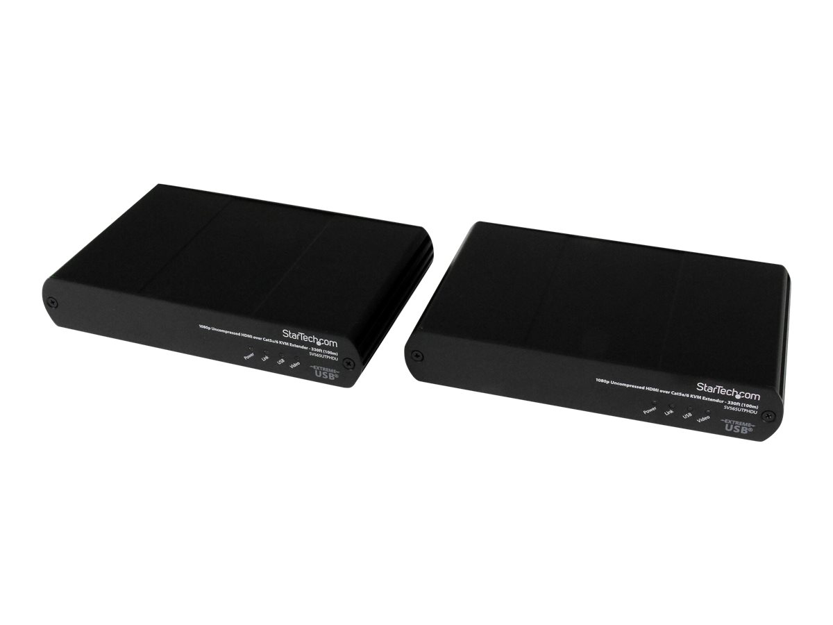 StarTech.com USB HDMI über Cat5e  6 KVM Konsolen Extender mit 1080p unkomprimiertem Video