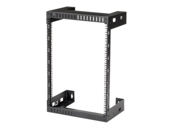StarTech.com 15 HE wandmontage Server Rack - 305cm tief - Open Frame - Netzwerk Rack - 2 Post Rack - Schrank - geeignet für Wandmontage - Schwarz - 15U - 30.5 cm (12)