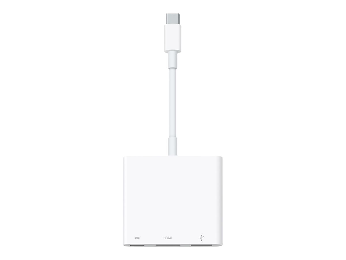 Apple Videoadapter - USB-C männlich zu USB, HDMI, USB-C (nur Spannung)
